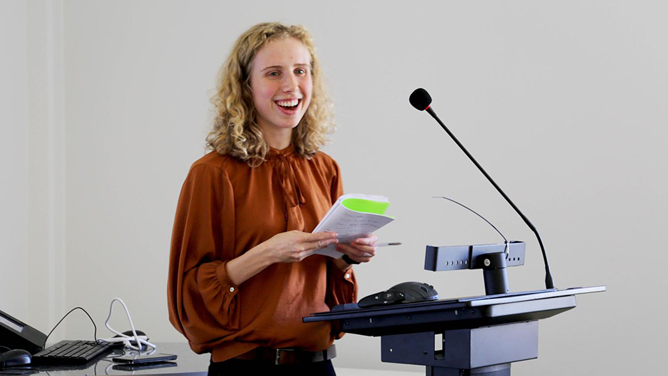 Mechanical Engineering Graduate and IMechE Mechatronics Student of the Year Runner Up Leah Edwards